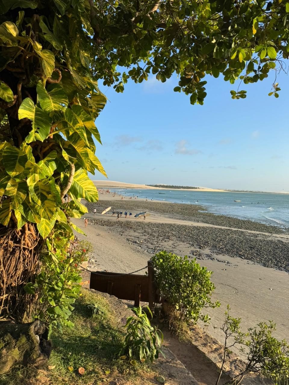 Blue lagoon at Jericoacoara — Route of Emotions