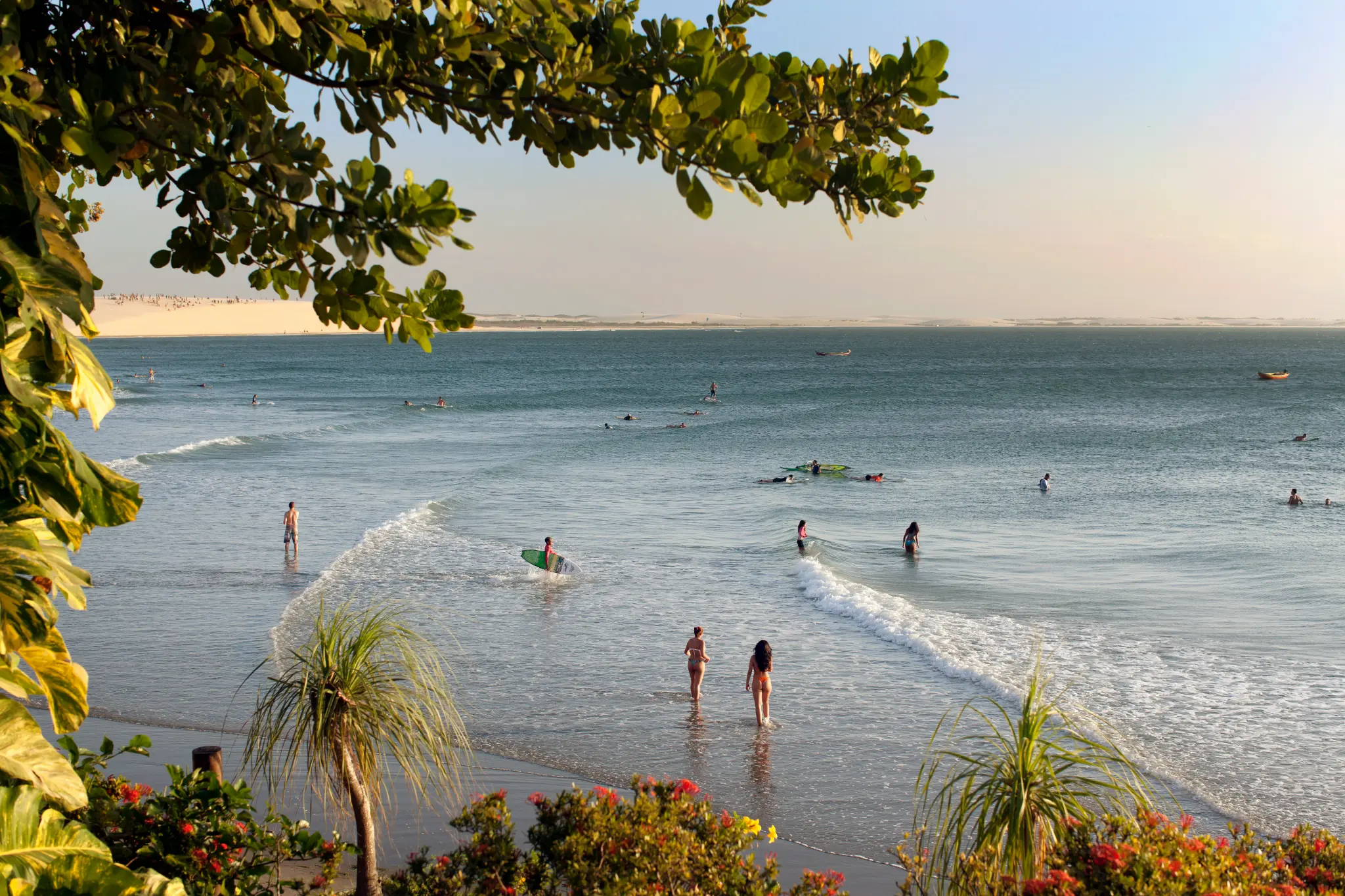 A peaceful beach along the Route of Emotions
