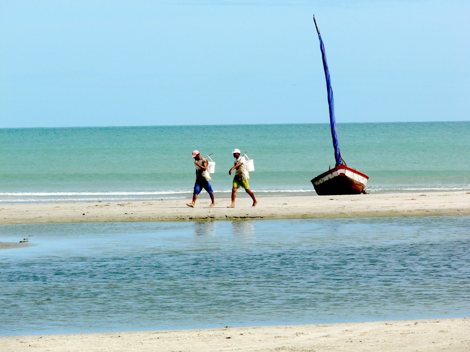 Coastal landscape near the Lençóis Maranhenses region